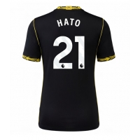 Camiseta Chelsea Jorrel Hato #21 Segunda Equipación Replica 2026-27 para mujer mangas cortas